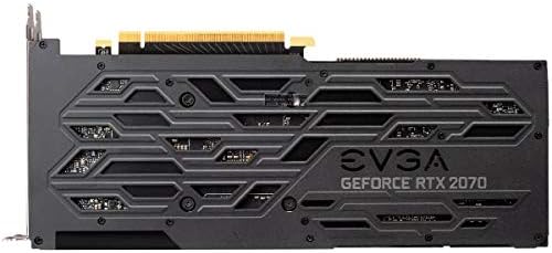 EVGA GEFORCE RTX 2070 XC GAMING BLACK, 8GB GDDR6, אוהדי HDB כפול, LED RGB, לוח אחורי מתכת, 08G-P4-2171-KR