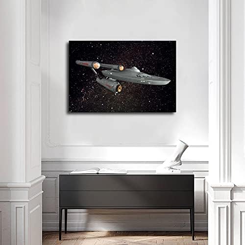 קדימה - מסע בין כוכבים פוסטר בית דקור קנבס ציור תמונות HD תמונות חדר שינה סלון עיצוב קיר אמנות ללא מסגרת