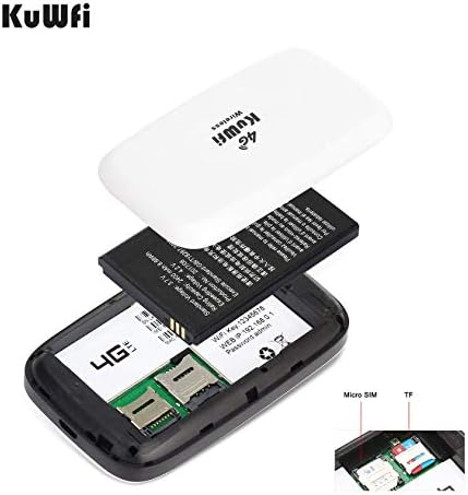 חבילת Kuwfi של סחורות 4G LTE נייד WiFi נקודה חמה ומערכת WiFi של רשת כוללת 3-חבילה