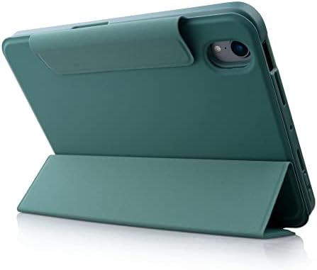 Lanhorse חדש iPad Mini 6 Case 8.3 אינץ '2021 שחרור, מתג מגנט נוף וצפייה בדיוקן תיק עמידה, מקרה סיבוב דק מעמד.