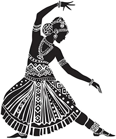 רקדנית Bharatanatyam Silhouette, Bharatanatyam Dance SVG PNG, הודי Dance SVG PNG, Bharatanatyam Rance Silhouette SVG - הורדה