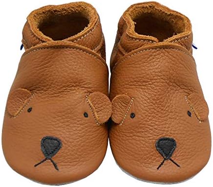 נעלי עור ייהקידים נעליים ראשונות בהליכה מוקסינים תינוקות פעוט