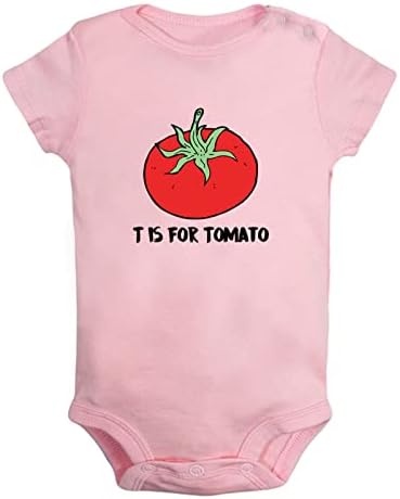 idzn T מיועד לעגבניות מצחיקות, בגדי גוף תינוקות שזה עתה נולדו, סרבלים חמודים של תינוקות, 0-24 חודשים תינוקות תלבושות מקשה