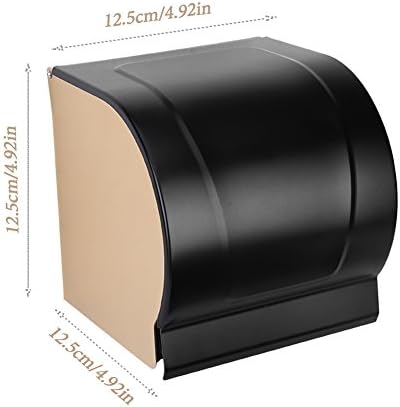 חלל אלומיניום מחזיק נייר טואלט קיר רכוב על קיר רכוב נייר טואלט גליל מתקן אחסון מתקן קופסת רקמות אביזרי אמבטיה