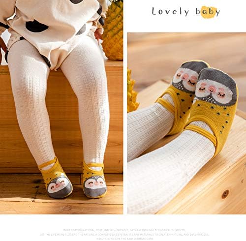 תינוק שאינו החלקה נגד גרבי גרביים אחיזת בנות פעוטות נעלי נעליים 0-36 חודשים 6 זוגות