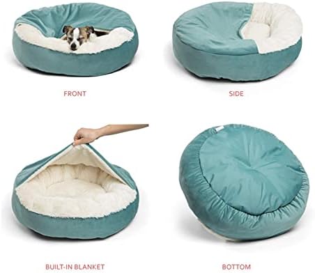 מיטת כלבים עם שמיכת ברדס חורפית חורפ