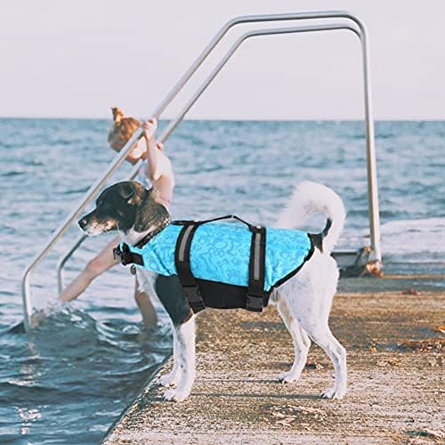 משמר חיי כלבים של Balylas, אפוד הנפקה של כלבים מתכווננים לשחייה, שייט בחוף עם ציפה גבוהה, אפודים לחיי כלבים לכלבים קטנים/בינוניים/גדולים,