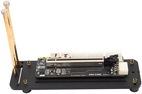 Araierd M.2 NVME ל- PCIE 3.0 X16 מחבר כרטיס גרפי חיצוני כרטיסי קיקסטנד בסיס סוגר עם PCI-E 16X עד M.2 M כבל