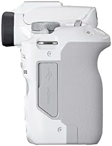 קנון אוס ר50 מצלמת וולוגינג ללא מראה , הר רדיו, 24.2 מגה פיקסל, וידאו 4 קראט, מעבד תמונות דיג ' יק אקס, זיהוי נושא ומעקב, קומפקטי,