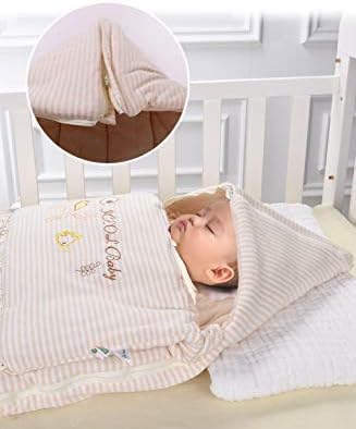 שק שינה של KAO0YAN ליוניסקס, שק שינה לתינוקות אנטי-בעיטה, מעטפת תינוקות ממוזגים חדר סתיו וצבע חורף שקי שינה כותנה