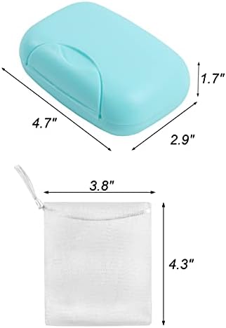 ממלכת שלג 2 חבילה לבן & מגבר; כחול נסיעות סבון תיבת בעל מקרה מיכל דליפת הוכחה מקלחת אמבטיה בית חיצוני טיולים