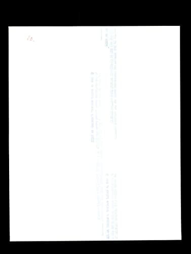 DNA של ג'ורג 'סקוט PSA חתום 8x10 חתימת צילום רד סוקס