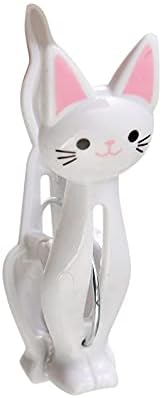 אחסון ארגונית עבור מזווה חמוד חתול פלסטיק קליפ תיק קליפ צורת קריקטורה איטום קליפ מטבח, אוכל & בר צבע מקודד מכולות