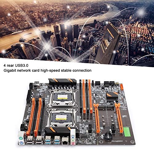 לוח אם שולחני, DDR4 LGA2011 3 מעבד עבור לוח מיקרון X99, משולב RTL8111H GIGABIT כרטיס רשת, M.2 ערוץ NVMEPCIE X4, SATA3.0