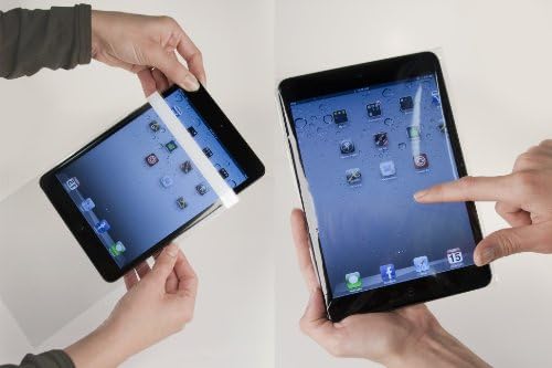 שרוולי אולטרה אולטרה מגנים ברורים וחדניים עבור iPad Mini, Kindle Fire HD 7