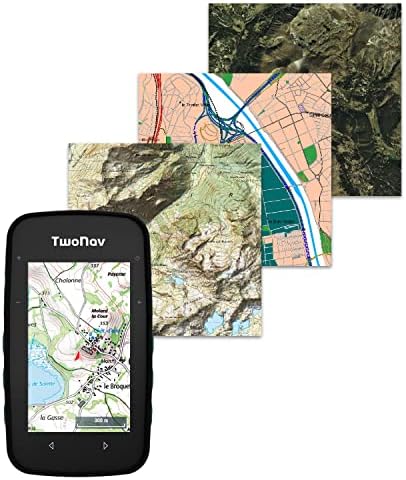 Twonav Cross Plus, מחשב אופני GPS עם מסך 3.2 אינץ 'עבור MTB, רכיבה על אופניים, טרקים או טיולים רגליים עם מפות