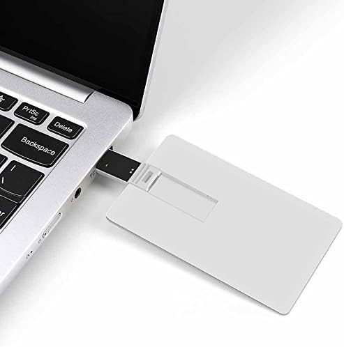 Happy Camper Van USB 2.0 מכרידי פלאש מכריע זיכרון צורת כרטיס אשראי