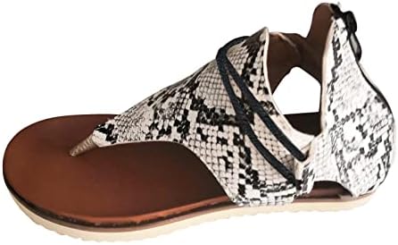 סנדלים לנשים נעלי פלופ נוחות בקיץ נמר