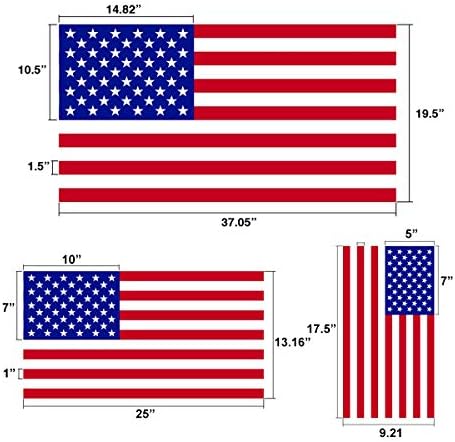 אמריקאי דגל כוכב סטנסיל תבניות-6 חבילה 50 כוכבים 1776 13 כוכבים דגל סטנסילים עבור ציור על עץ וקירות, לשימוש