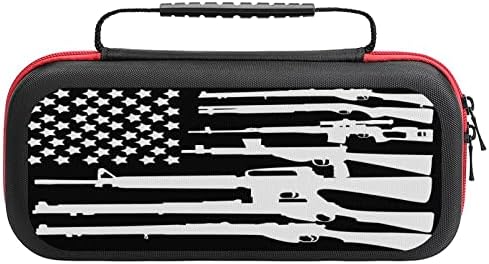 אמריקאי אקדח דגל תואם עם מתג תיק נשיאה אביזרי חמוד כיסוי מעטפת פאוץ מצחיק מגן עם כרטיס חריצים