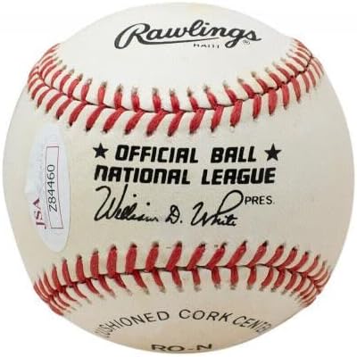 סנדי קופקס דון דריסדייל לוס אנג'לס חתמה על בייסבול לאומי JSA Loa - כדורי בייסבול חתימה