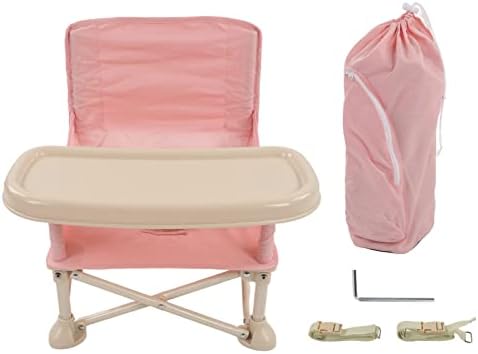 תינוק פיקניק כיסא, מתקפל אוקספורד בד נייד תינוק אוכל אימון כיסא מצויד איפוק רצועות עם עומס מרבי של 20 קילוגרם