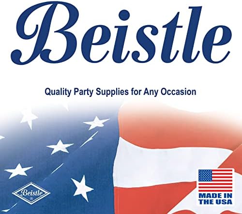 Beistle רך-תוויסט פולי ליס עם תיבה מסומנת, 1-1/2 על 36 אינץ ', 50 לייז לחפיסה