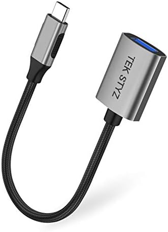 מתאם Tek Styz USB-C USB 3.0 תואם לממיר Sony WH-H910N OTG Type-C/PD USB 3.0 ממיר נקבה.