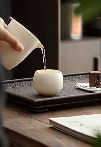 ערכת תה פרוטוקוס סט תה מתנה כוס כוסות תה כוסות סט כוסות לבנות כוס תה סינית כוס קונג פו חרסינה קרמיקה סט עם קופסת מתנה לחברים