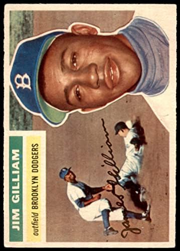 1956 Topps 280 ג'ים גיליאם ברוקלין דודג'רס VG/EX+ Dodgers