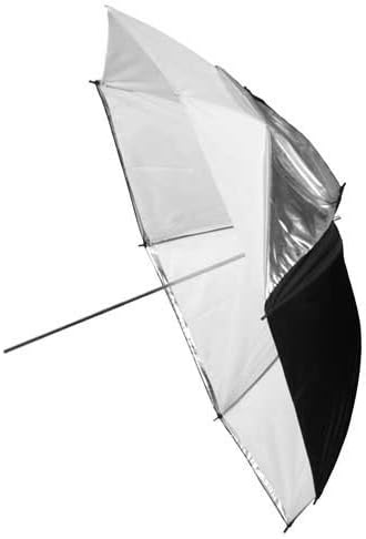 מטריו סטודיו של Fotodiox Premium Studio - 40 משקף שחור לבן, להמרה לצילום עם כיסוי שחור נשלף