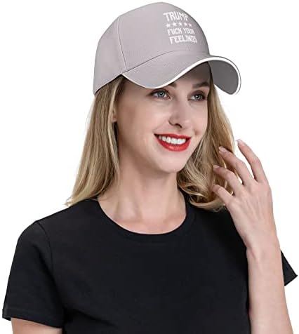 GHBC 2024 לזיין את רגשות הטראמפ שלך מבוגרים כובע בייסבול אישה אבא כובע כובע מתכוונן של גבר מתכוונן