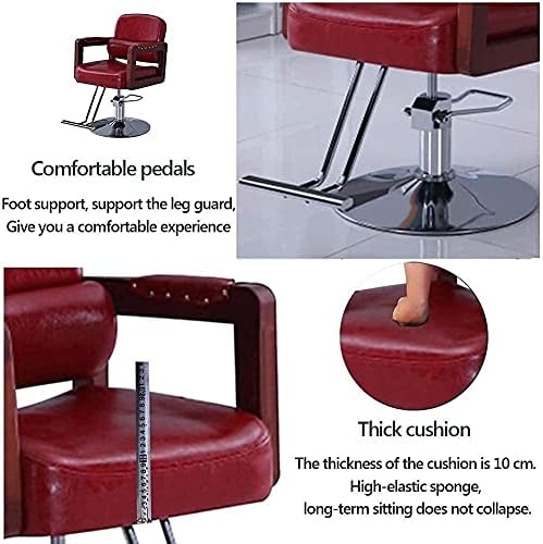 כסא סלון כסא הידראולי לעסקים או לבית, כיסא יופי סלון שוכנת הידראולית כיסא כסא סלון כסא סלון לשיער סטייליסט שיער