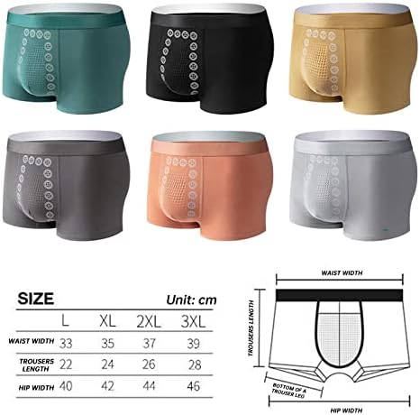 תחתוני BMISEGM שדה אנרגיה לגברים תחתונים אנרגיה אנרגיה גברים מכנסיים מכנסיים ארוכי זמן של צמיחה זכרית ומכנסיים