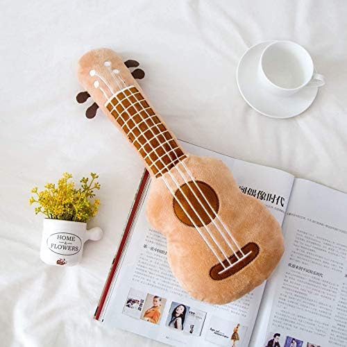 H.Busques 1 PCS ukulele גיטרה בובה כרית בובת גובה הגודל הגדול הוא בערך 60 סמ -70 סמ
