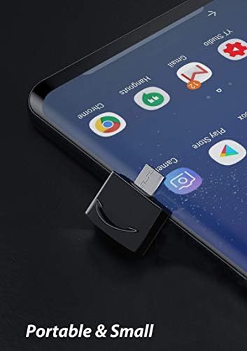 USB C נקבה ל- USB מתאם גברים תואם ל- Samsung Galaxy Note 10+ 5G עבור OTG עם מטען Type-C. השתמש במכשירי הרחבה כמו