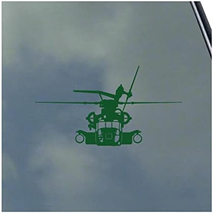 Sikorsky CH-53e סופר סטליון צד טייס צד ויניל מדבקות צוות חיל הים הוותיק הוותיק הוותיק מלחמת אפגניסטן מסוק חופש