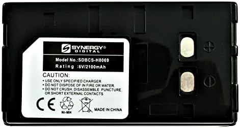 סוללת מצלמת וידיאו דיגיטלית של Synergy, התואמת ל- Sony NP-55 מצלמת וידיאו, קיבולת גבוהה במיוחד, החלפה לסוללת