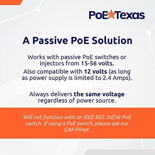 POE TEXAS Raspberry Pi Poe Hat - Power ov