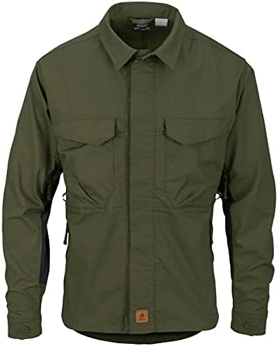 חולצת יער של Helikon-Tex לגברים טייגה ירוק/שחור