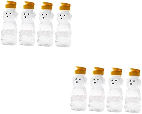 קיסאנג ' ל 8 יחידות דוב פלסטיק מים בקבוק פלסטיק בקבוקי מים לילדים מיץ חלב תה כוס שקוף ילד ילדים מים בקבוקי פלסטיק