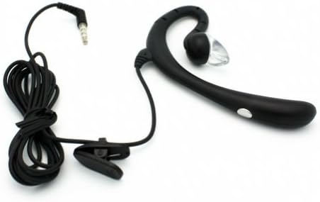 פרימיום מאחורי האוזן קווי אוזניות בום ללא ידיים אוזניות מונו אוזניות יחיד עם מיקרופון עבור Verizon Motorola Moto X,