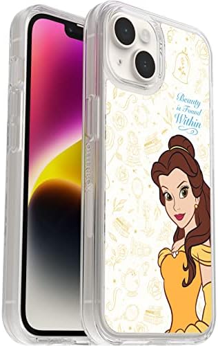 Otterbox iPhone 14 & iPhone 13 Symmetry Series+ Case - Belle בתוך, Ultra -Sleek, Swaps to Magsafe, קצוות מוגבהים