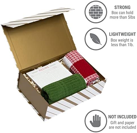 סורארטו 2 קופסת מתנה דקורטיבית פרימיום / קופסאות מתנה ידידותיות לסביבה לשימוש חוזר בעובי 1200 גרם סיבית ממוחזרת