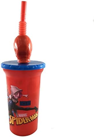 Zak BPA חופשי 15 גרם באדי לוגם כוס עם מכסה וספיידר עכביש איש ספיידרמן