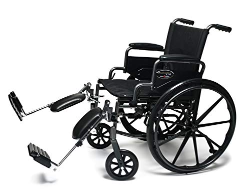 כסא גלגלים של אוורסט וג 'נינגס טרוולר ל4, שימוש קל במיוחד בגובה מתכוונן למבוגרים, מושב 20 על 16