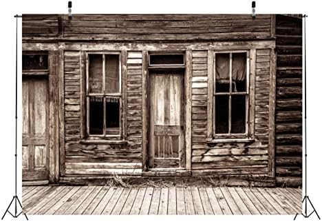 בלקו 10 על 8 רגל בד ישן עץ בית בקתה צילום רקע כפרי מערבי חווה חווה אסם עלוב דלת חלונות עץ רצפת רקע כפרי הבוקרים ספקי