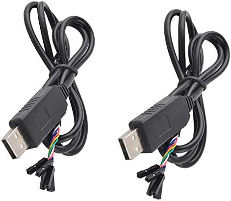 DIYMALL 5V USB ל- TTL מתאם כבלים סידורי TTL FTDI CHIPSED FT232 כבל USB TTL עבור ARDUINO ESP8266