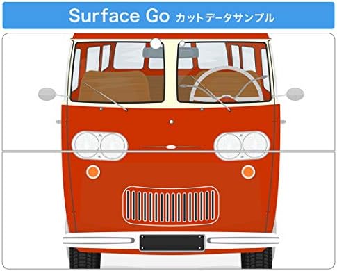 כיסוי מדבקות Igsticker עבור Microsoft Surface Go/Go 2 עורות מדבקת גוף מגנים דקים במיוחד 010315 רכב רכב אדום