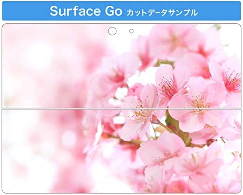 כיסוי מדבקות Igsticker עבור Microsoft Surface Go/Go 2 אולטרה דק מגן מדבקת גוף עורות 000886 פריחת דובדבן